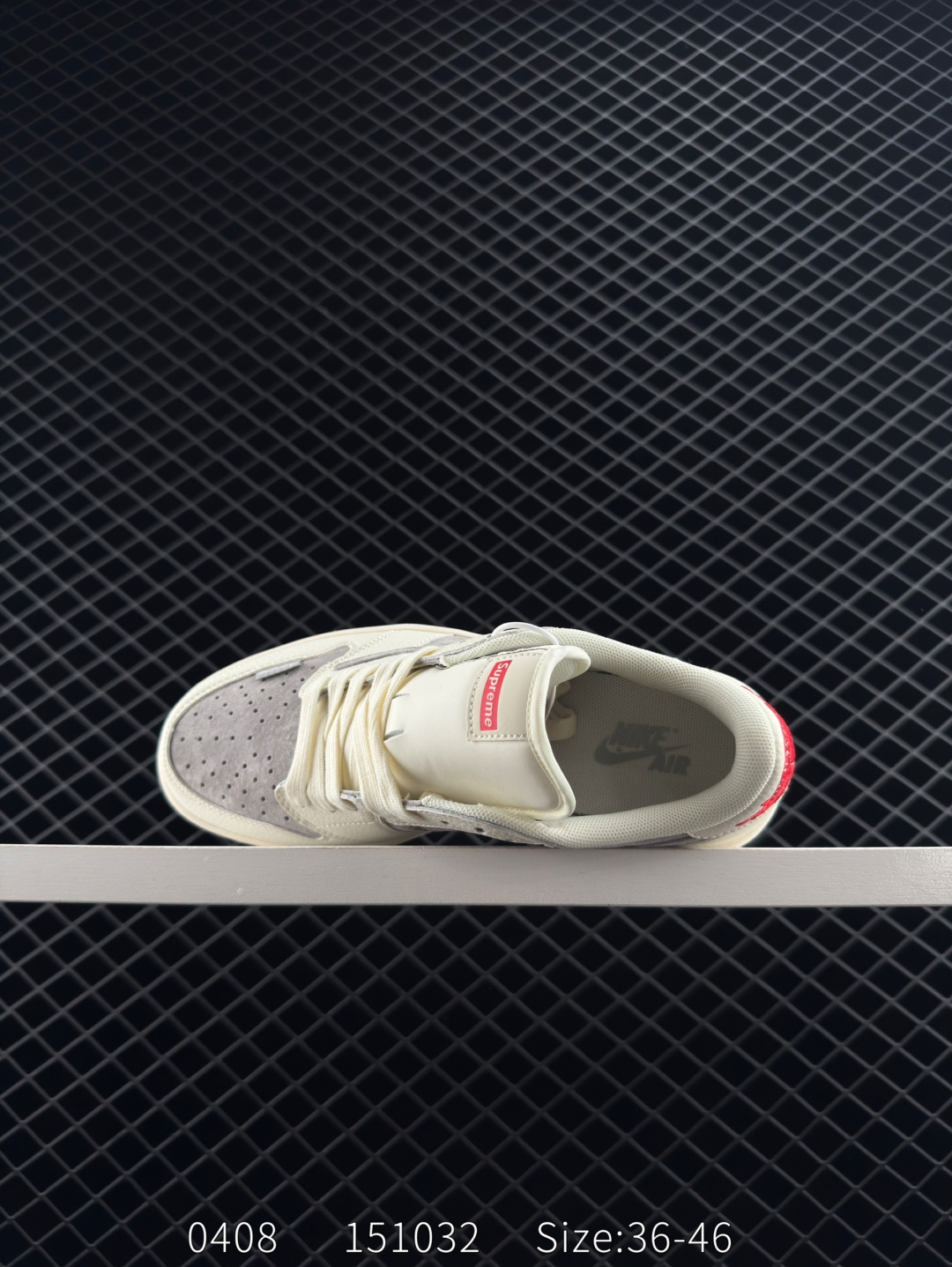 TS x Air Jordan AJ1 Low x Supreme